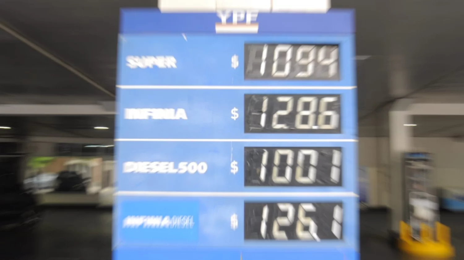 Así quedaron los precios del combustible en las YPF de Bahía