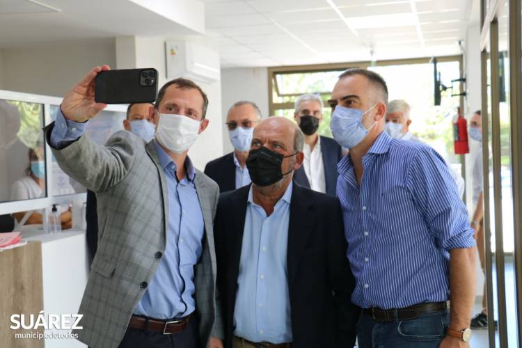 Recorrida del Presidente y CEO de Smurfit Kappa Argentina y Chile y el Intendente Moccero