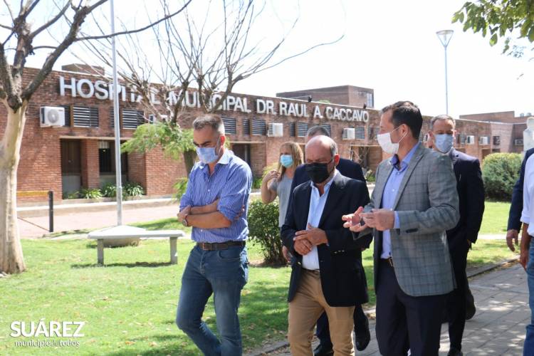 Recorrida del Presidente y CEO de Smurfit Kappa Argentina y Chile y el Intendente Moccero