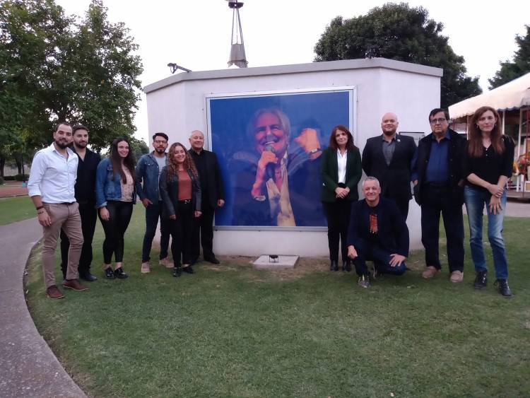 En el día de ayer estuvimos presentes en el acto del mural de Sergio Denis