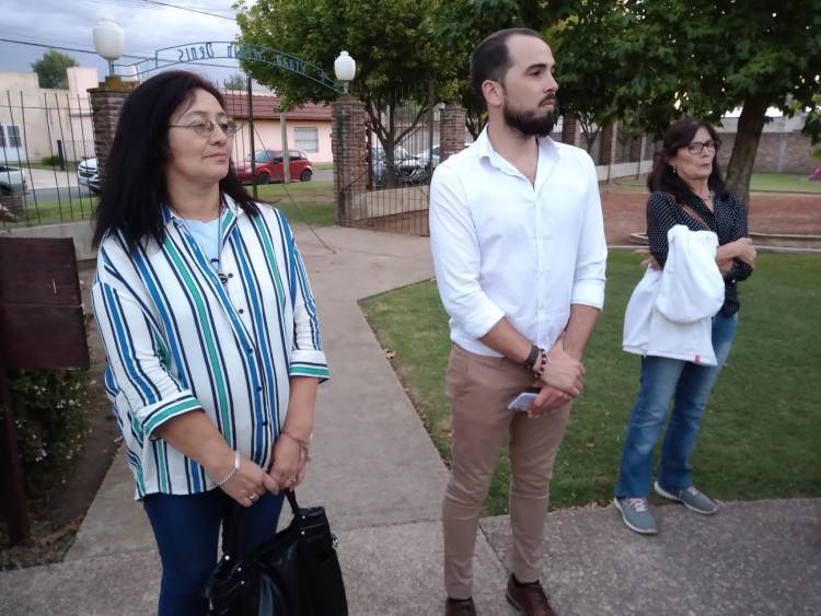 En el día de ayer estuvimos presentes en el acto del mural de Sergio Denis
