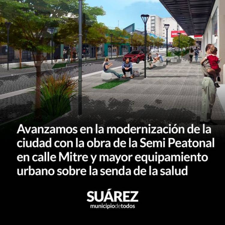 Avanzamos en la modernización de la ciudad 