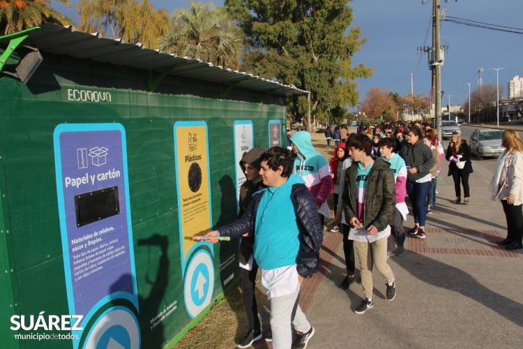 Gran trabajo de educación ambiental por parte de la EES N°1