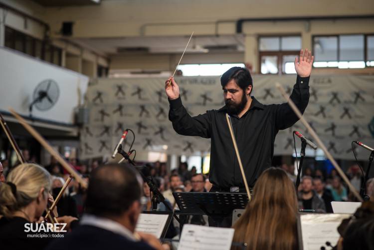 Más de 130 músicos en escena en una tarde a toda orquesta en la Unidad Académica