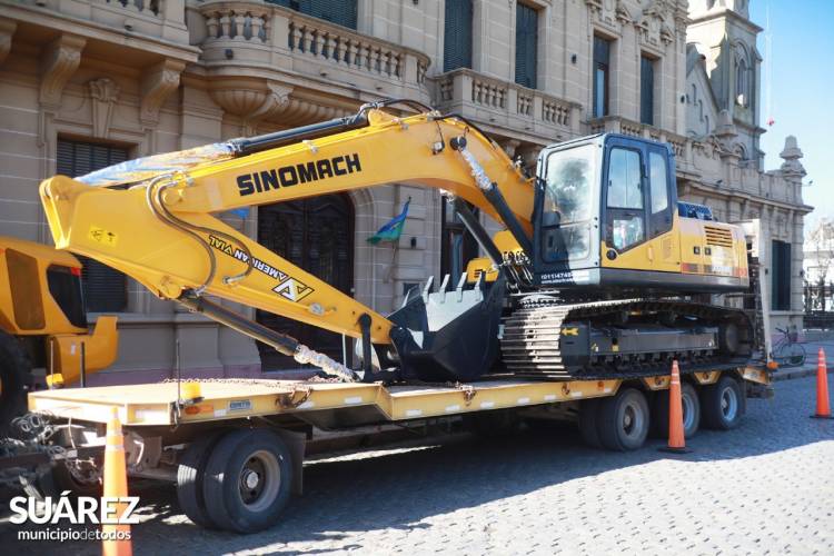 Inversión histórica del Municipio en maquinarias
