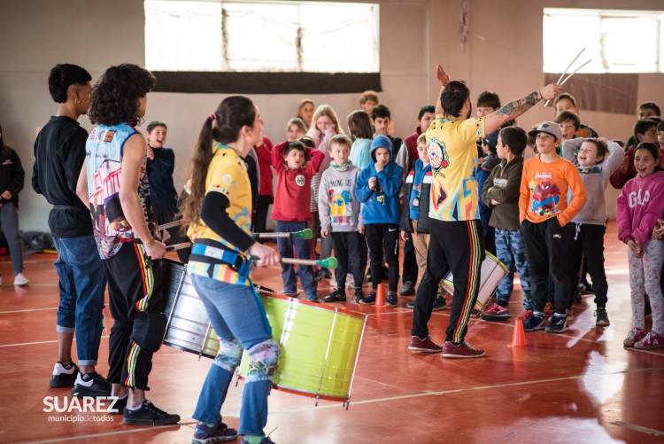 Las vacaciones de invierno se vivieron a pleno con la Muni en el Poli