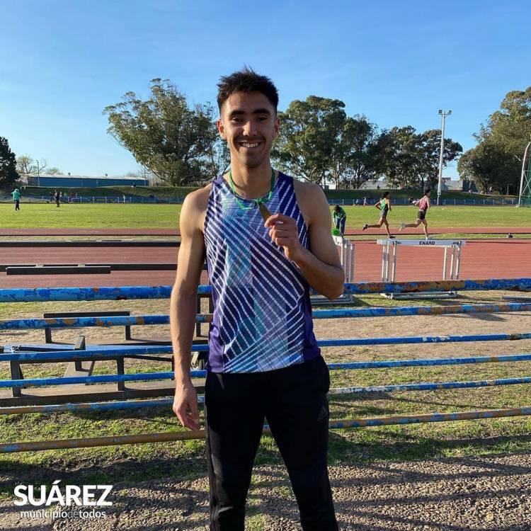 Peratz batió su marca personal en el provincial U23 de Mar del Plata y clasificó al Nacional en Misiones