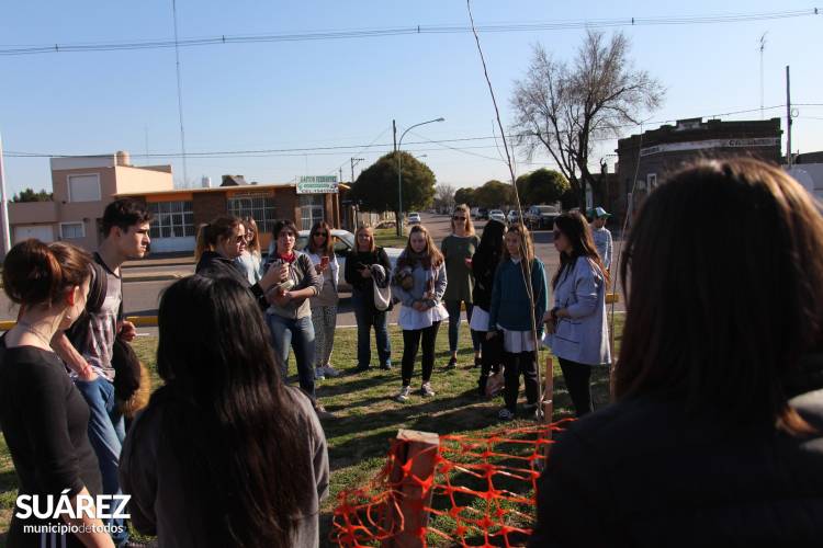Proyecto de Forestación sobre Av. Casey - Más de 100 jóvenes y un objetivo: “Plantar Vida”