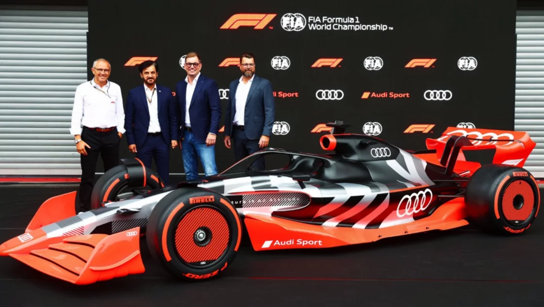 La poderosa empresa automotriz que ingresa a la Fórmula 1 en 2026
