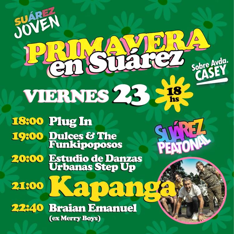 Preparate para vivir a pleno “Primavera Suárez”