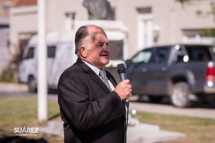 Acto oficial por el 110° aniversario de Huanguelén