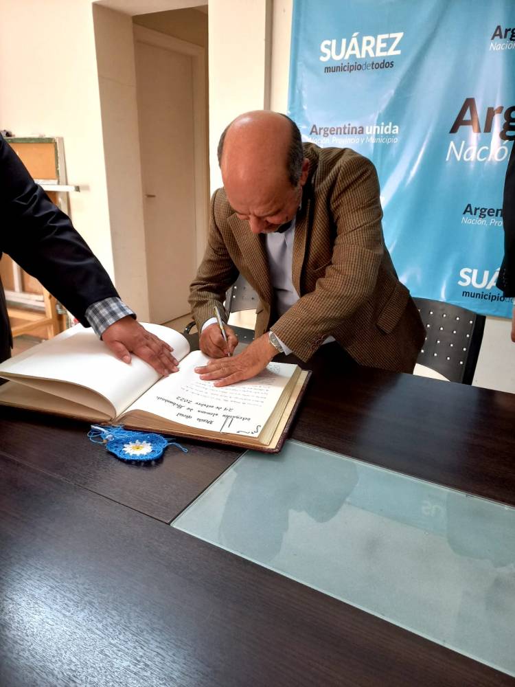 Visita de la Delegación alemana de Schwabach