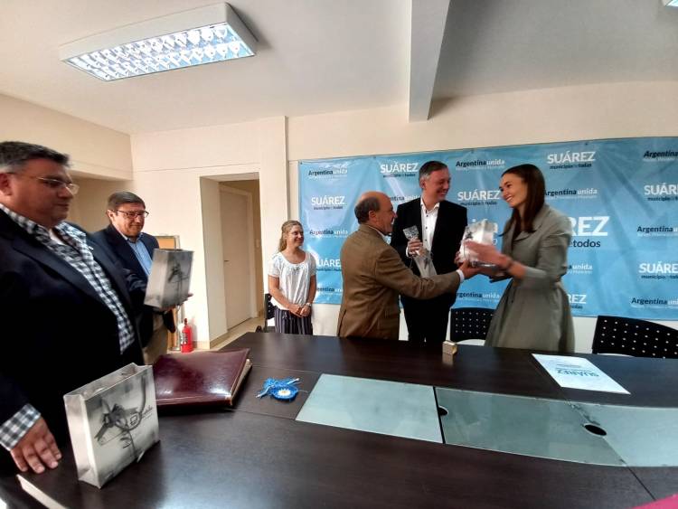 Visita de la Delegación alemana de Schwabach