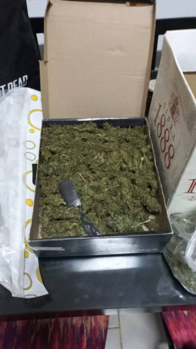 Una mujer fue aprehendida en Patagones con un kilo y medio de marihuana