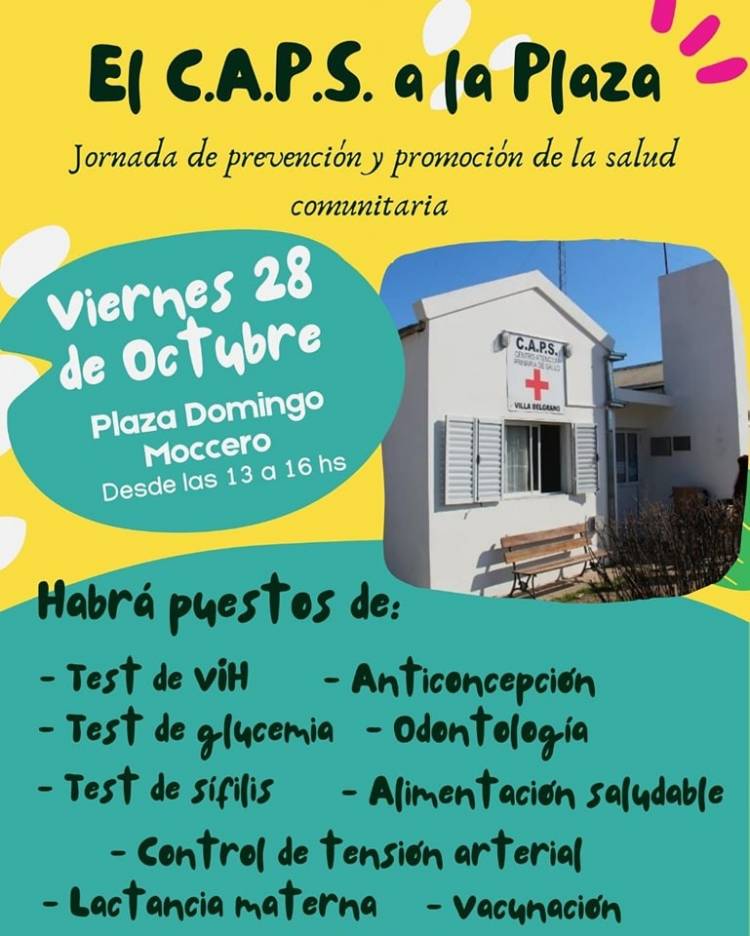 CAPS. Jornada de prevención y promoción de la salud comunitaria