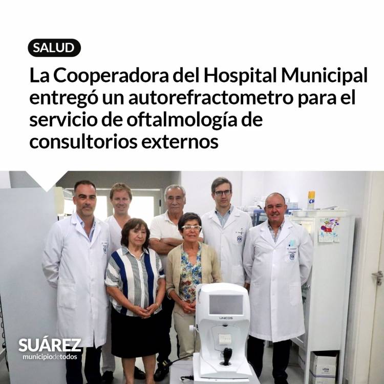 Hospital Municipal “Doctor Raúl Caccavo”: Oftalmologia