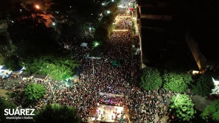 Miles de suarenses disfrutaron de la 6° edición de Suárez Peatonal