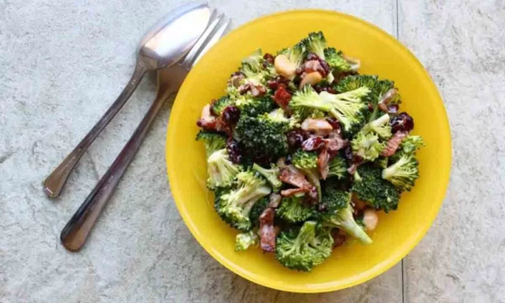 Receta de ensalada de brócoli y panceta ahumada