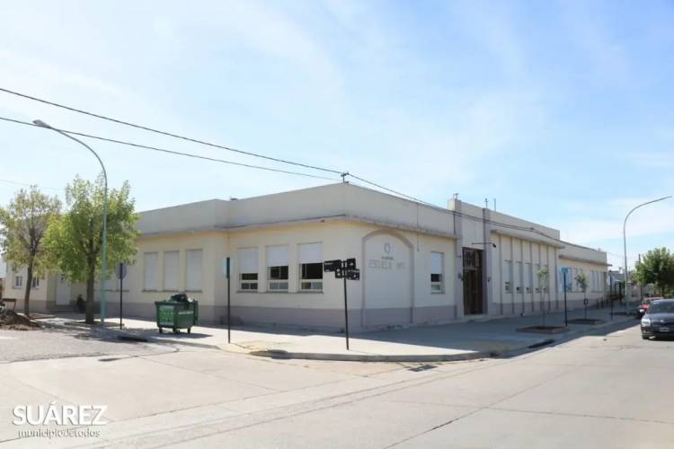 Recorrimos las obras de la Escuela N°2 y la Escuela Agropecuaria