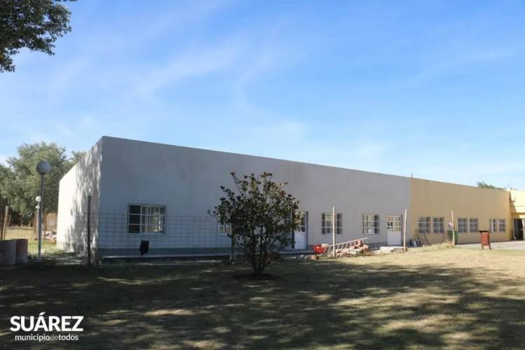 Recorrimos las obras de la Escuela N°2 y la Escuela Agropecuaria