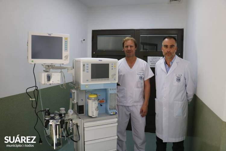 Con una inversión de 8 millones de pesos el Municipio adquirió una nueva mesa de anestesia para el hospital local