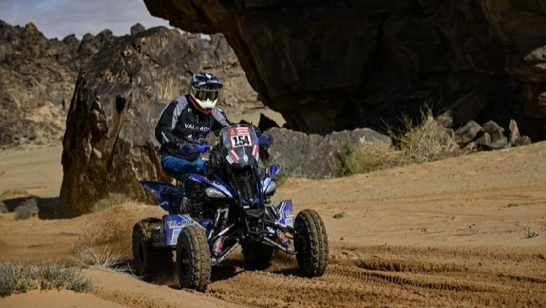 Rally Dakar: Moreno Flores dio la nota argentina de la jornada y triunfó en Quads