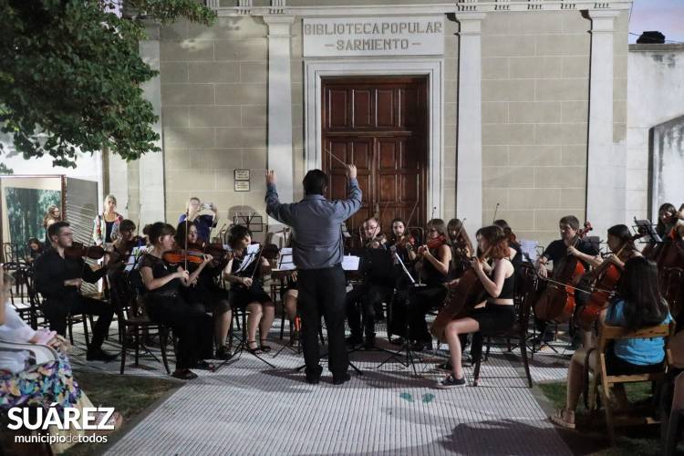 Imponente cierre del 4° Campamento Musical de la Orquesta Escuela de Jóvenes de Coronel Suárez
