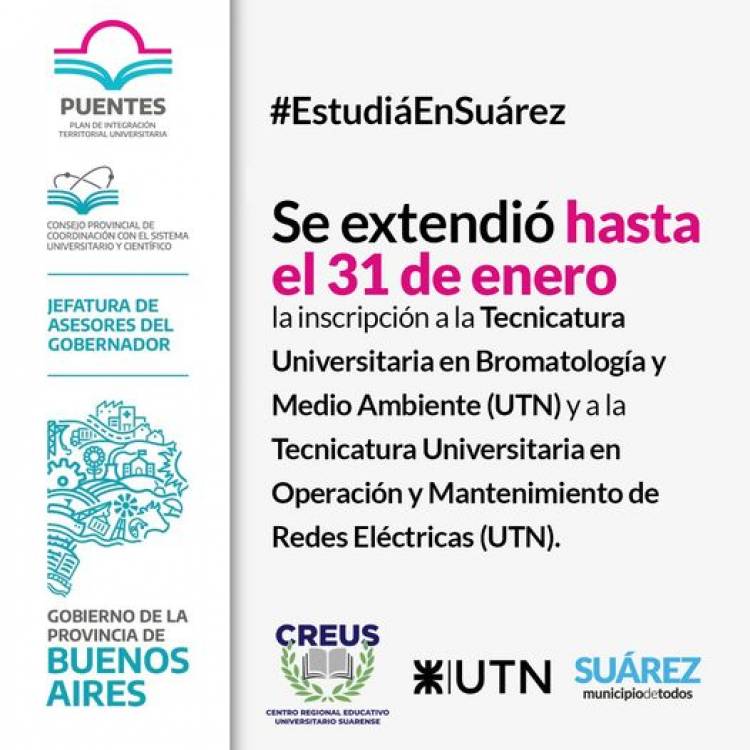 Estudiá en Coronel Suárez