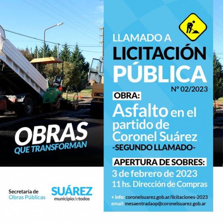Licitación Pública Nº 02/2023 -Segundo llamado-