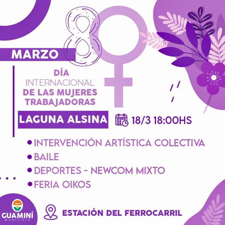 Conmemoramos el DÍA INTERNACIONAL DE LAS MUJERES TRABAJADORAS con múltiples actividades
