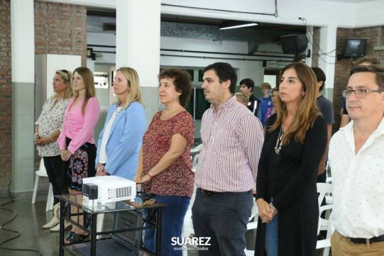 El Jefe de Gabinete Mauro Moccero participó de la inauguración de la Escuela Profesional Secundaria