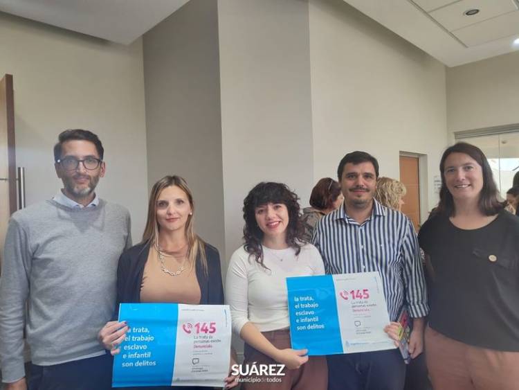 Jornada interinstitucional de Lucha contra la Trata en el puerto bahiense