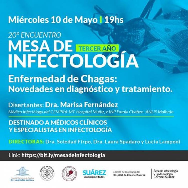 Mesa de Infectología: enfermedad de Chagas