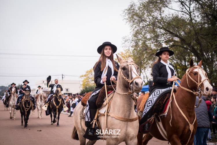 Villa Belgrano: un desfile con fervor patriótico