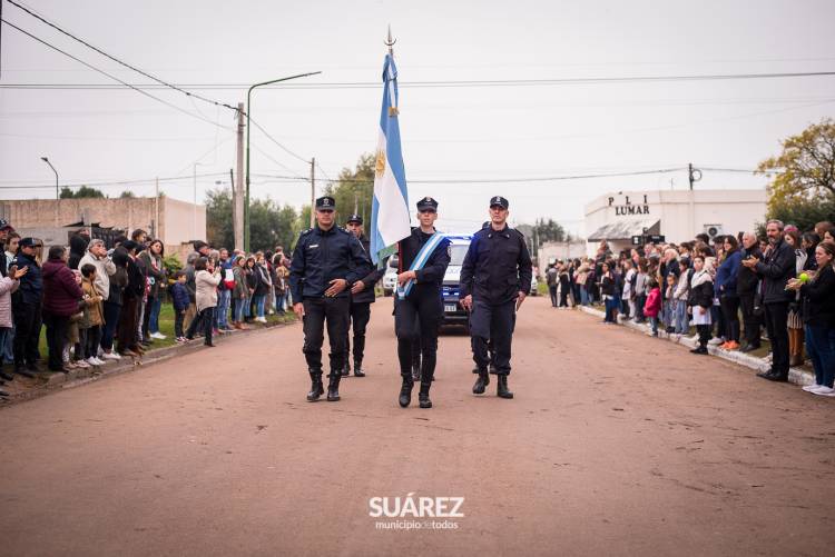 Villa Belgrano: un desfile con fervor patriótico