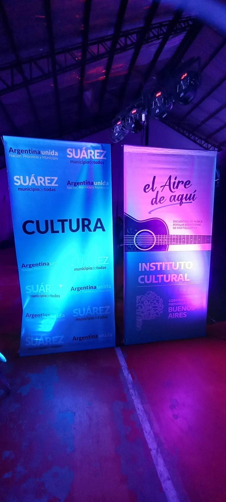 "El Aire de Aquí" 2023 en el Polideportivo. Programa para vivir la Música