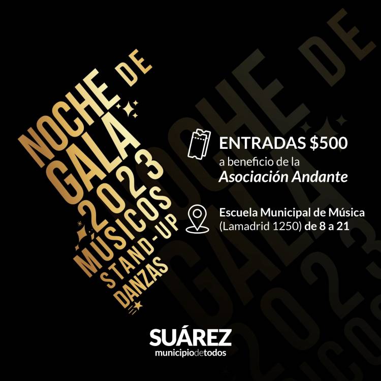 VENTA DE ENTRADAS NOCHE DE GALA 2023