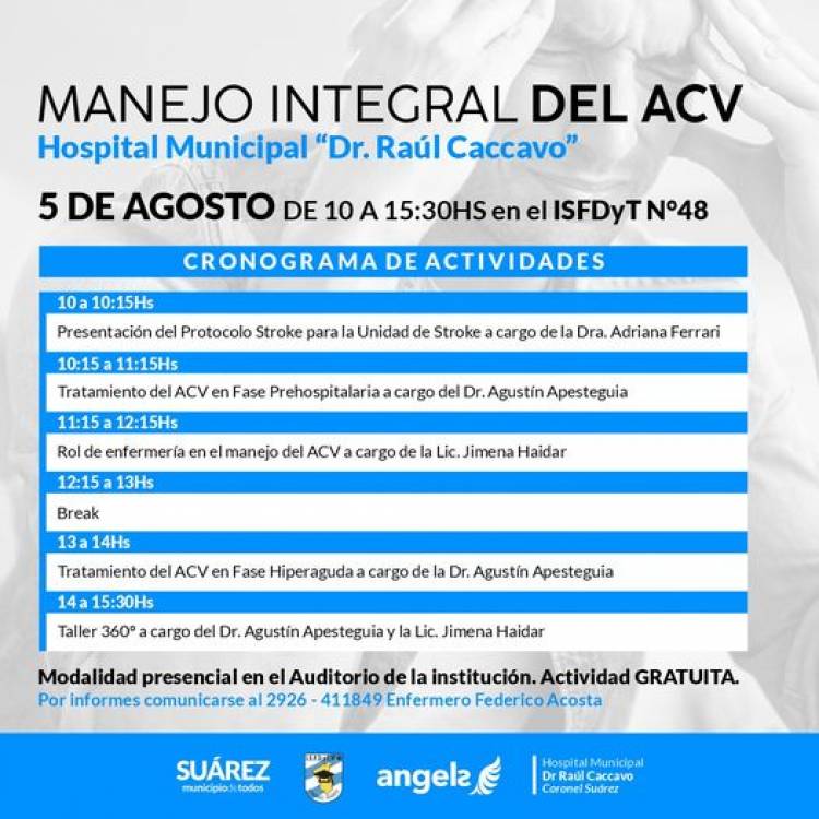 Jornada integral de manejo del ACV