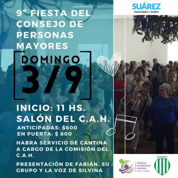 “Huanguelén: se acerca la 9º edición de la Fiesta de las Personas Mayores”