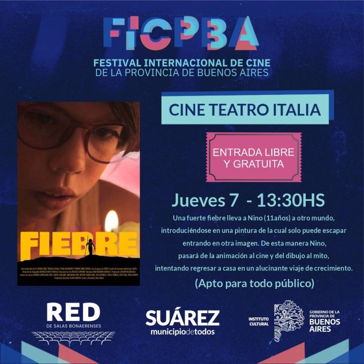 El Festival Internacional de Cine de la Provincia de Buenos Aires llega a Coronel Suárez