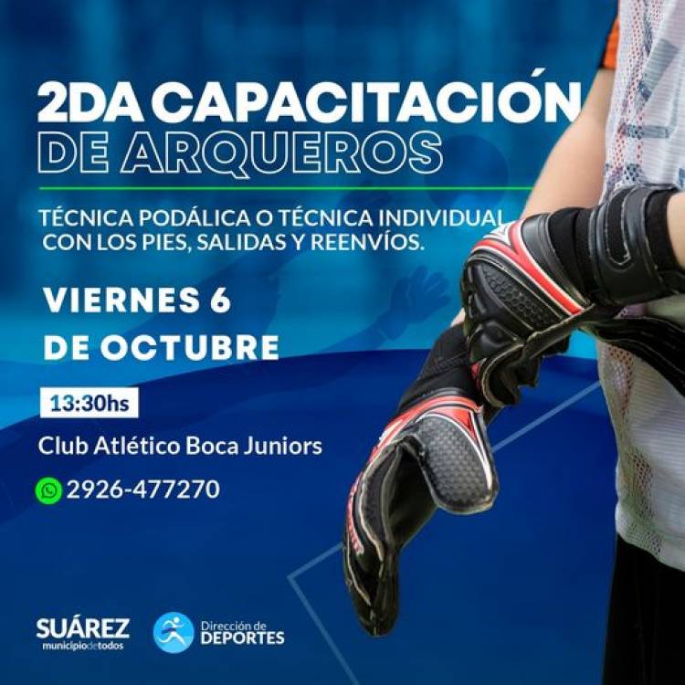 Segunda Capacitación de Arqueros en Boca Juniors