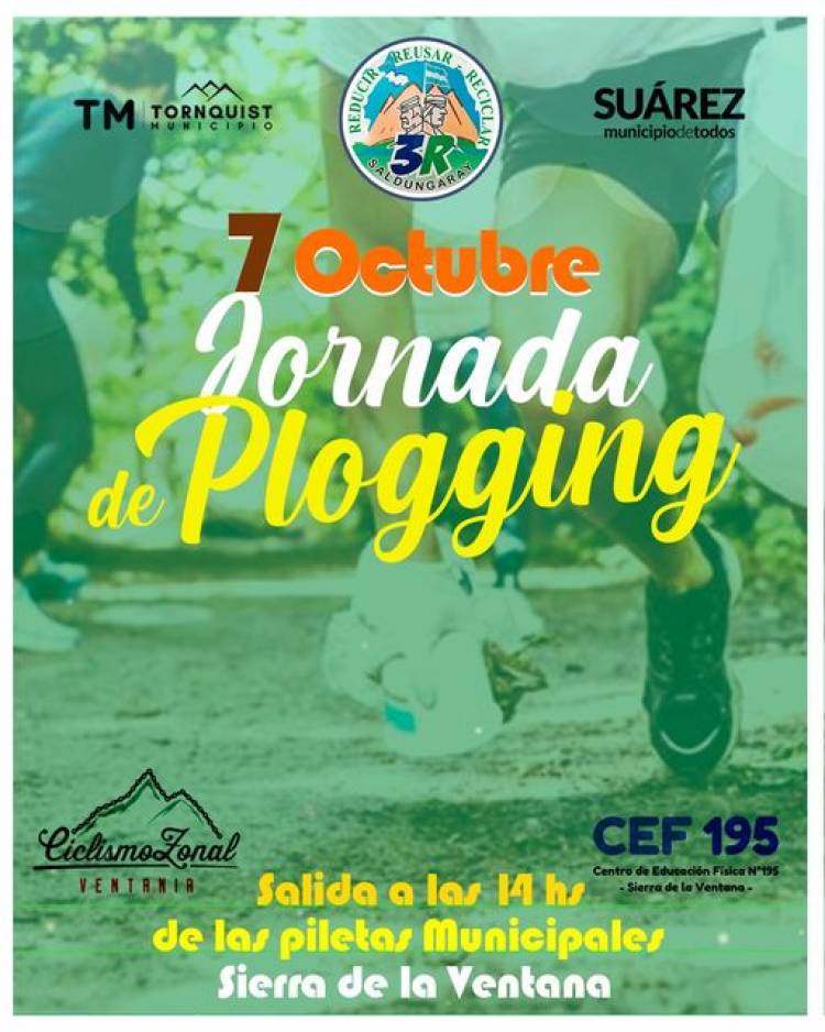 Jornada de plogging en Villa La Arcadia