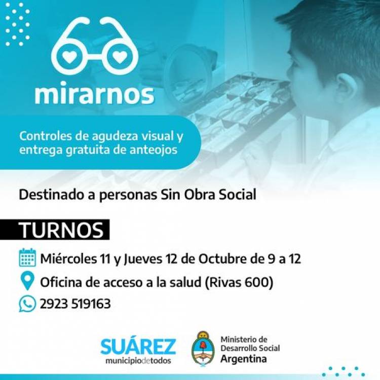 El Programa “Mirarnos” llega a Coronel Suárez