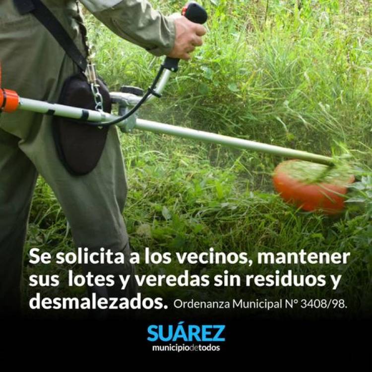 Solicitud desde el área de Inspección y Tránsito del Municipio de Coronel Suárez