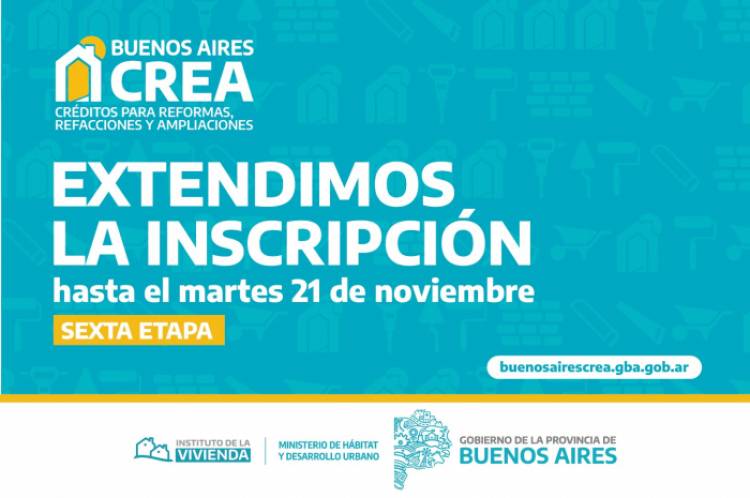 Se extendió el plazo de inscripción para los créditos Buenos Aires CREA
