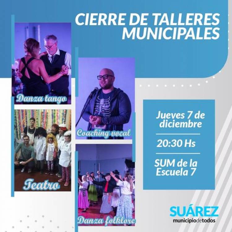 Cierre Anual de Talleres Municipales