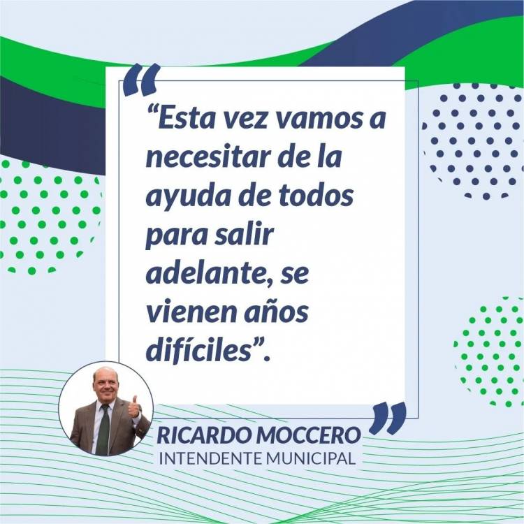 Ricardo Moccero juró por su pueblo y en memoria de su padre, Domingo Moccero