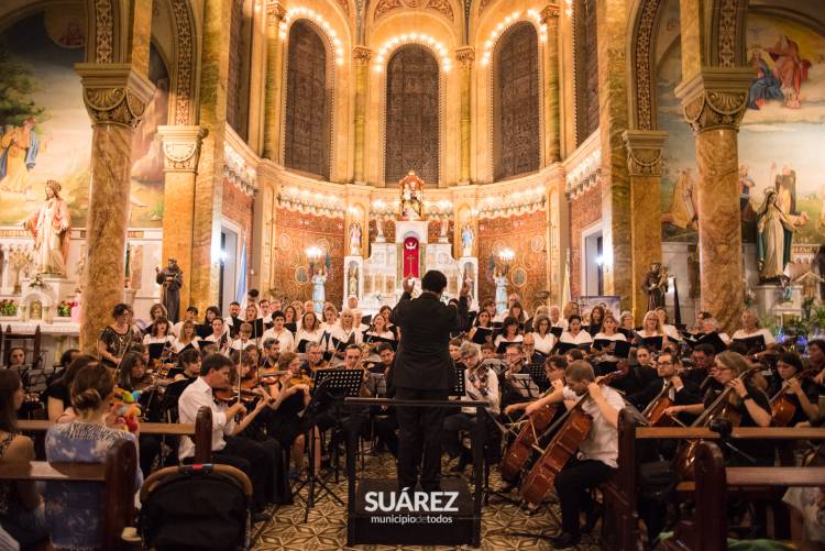 Maravilloso concierto sinfónico navideño coral en la Parroquia San José Obrero de Pueblo San José