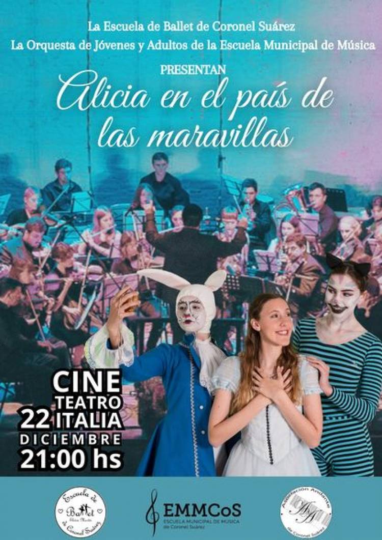 Presentacion en vivo “Alicia en el País de las Maravillas”