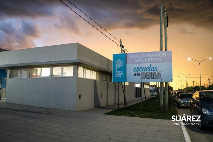 Se inauguró la segunda etapa de la Escuela Secundaria Nº 5 “Dora Biurrarena de Arroquy”